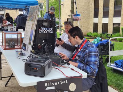 SilverSat Exhibit Table